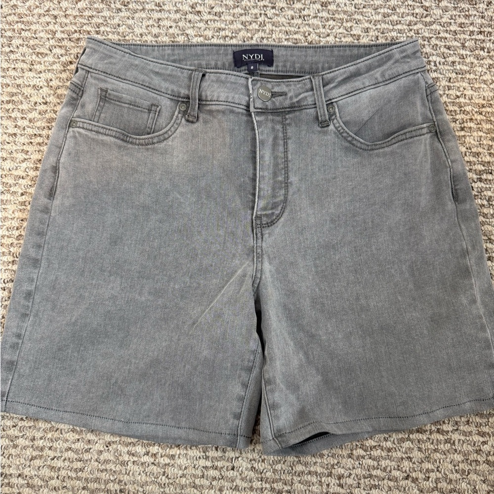 NYDJ Classic Gray Denim Shorts